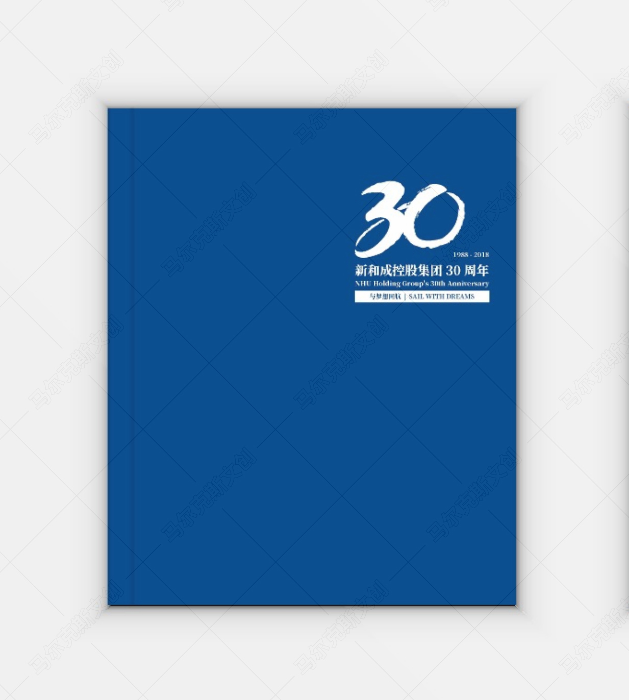 新和成控股集团30周年品牌画册设计案例