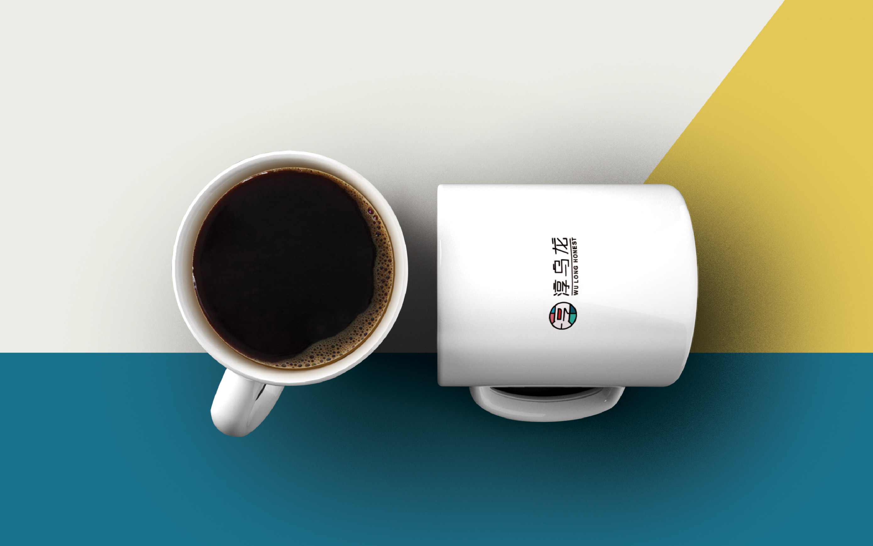 淳乌龙奶茶餐饮品牌logo设计案例