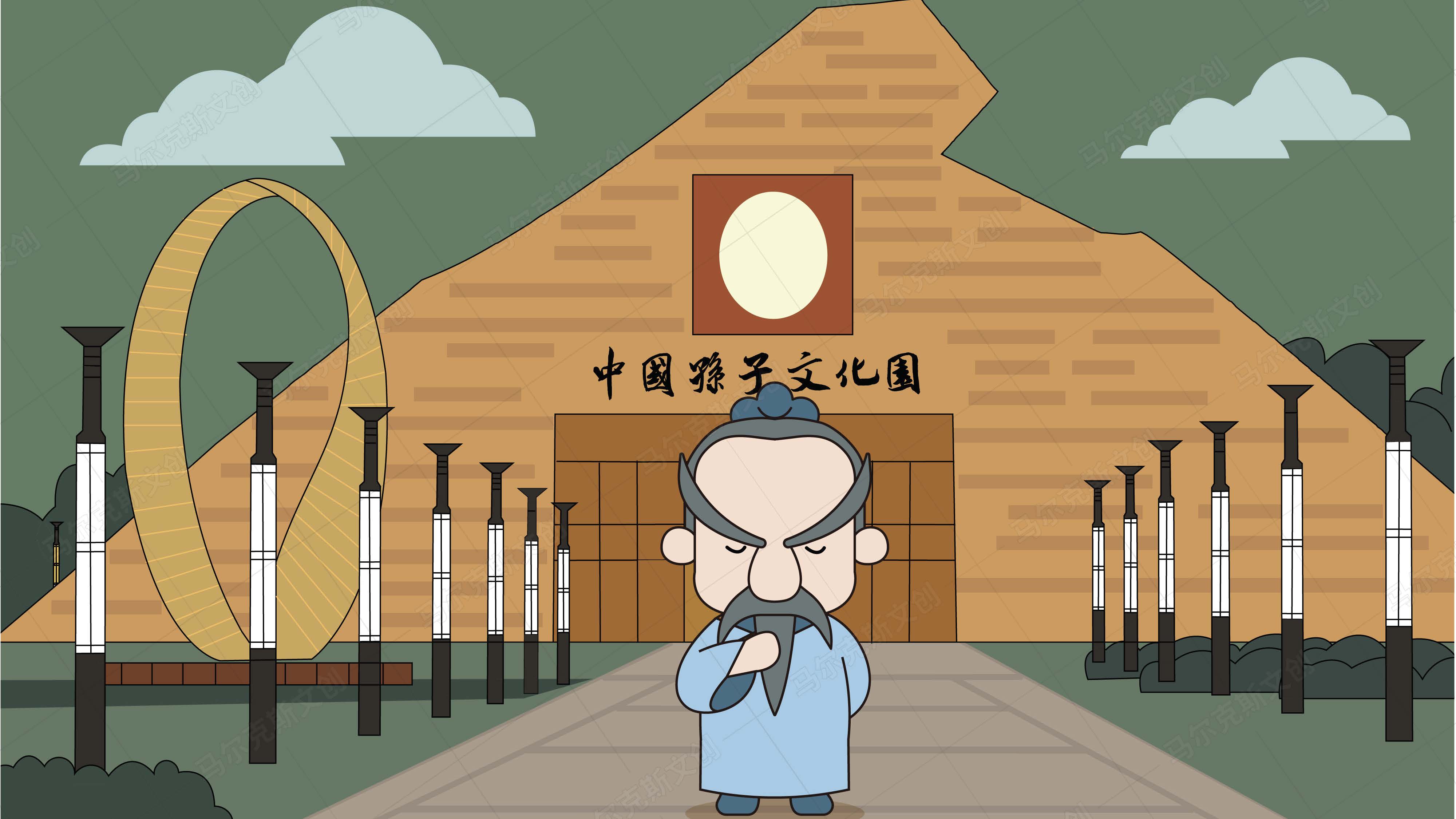 广饶县孙武IP形象设计案例