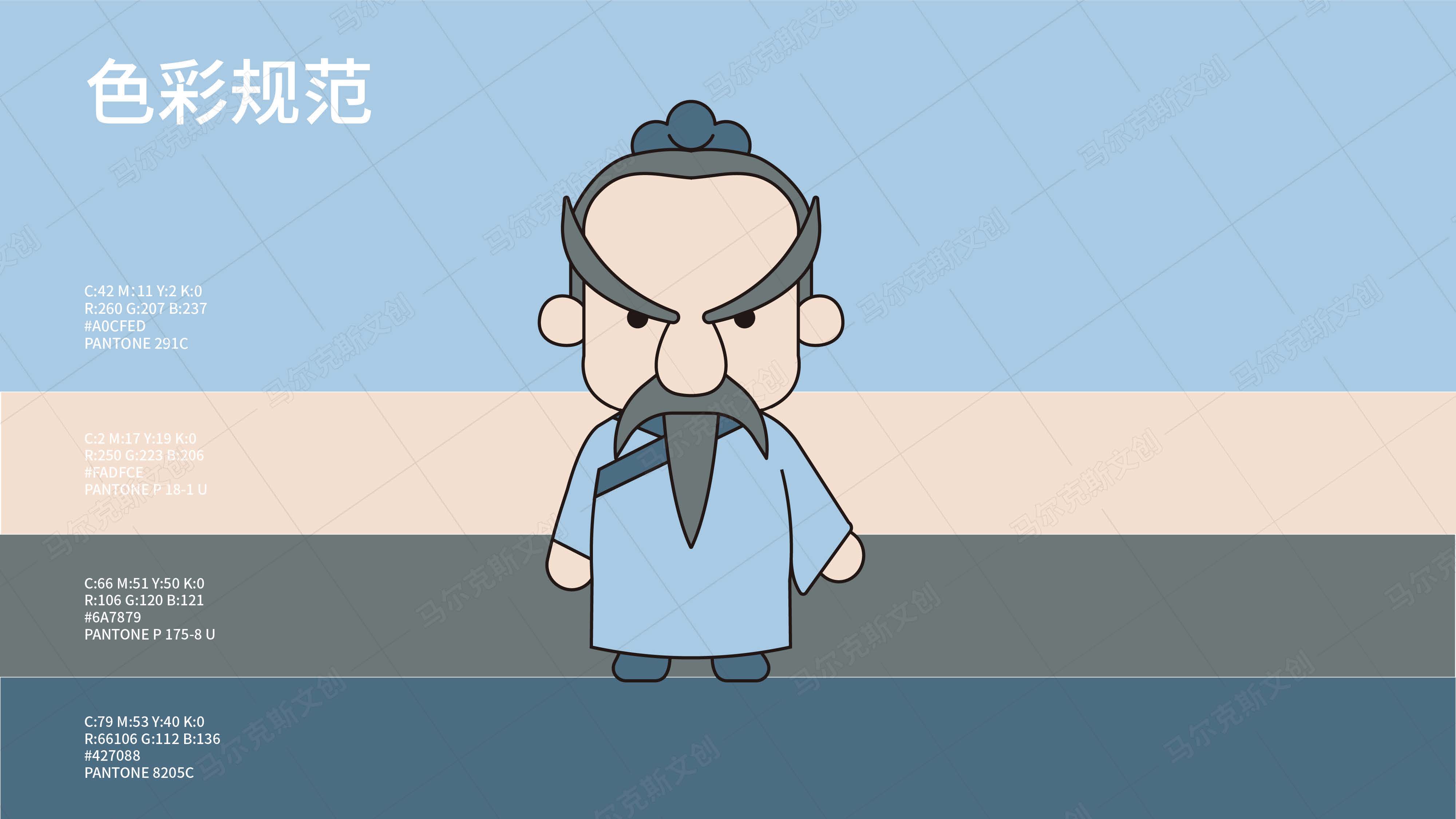 广饶县孙武IP形象设计案例