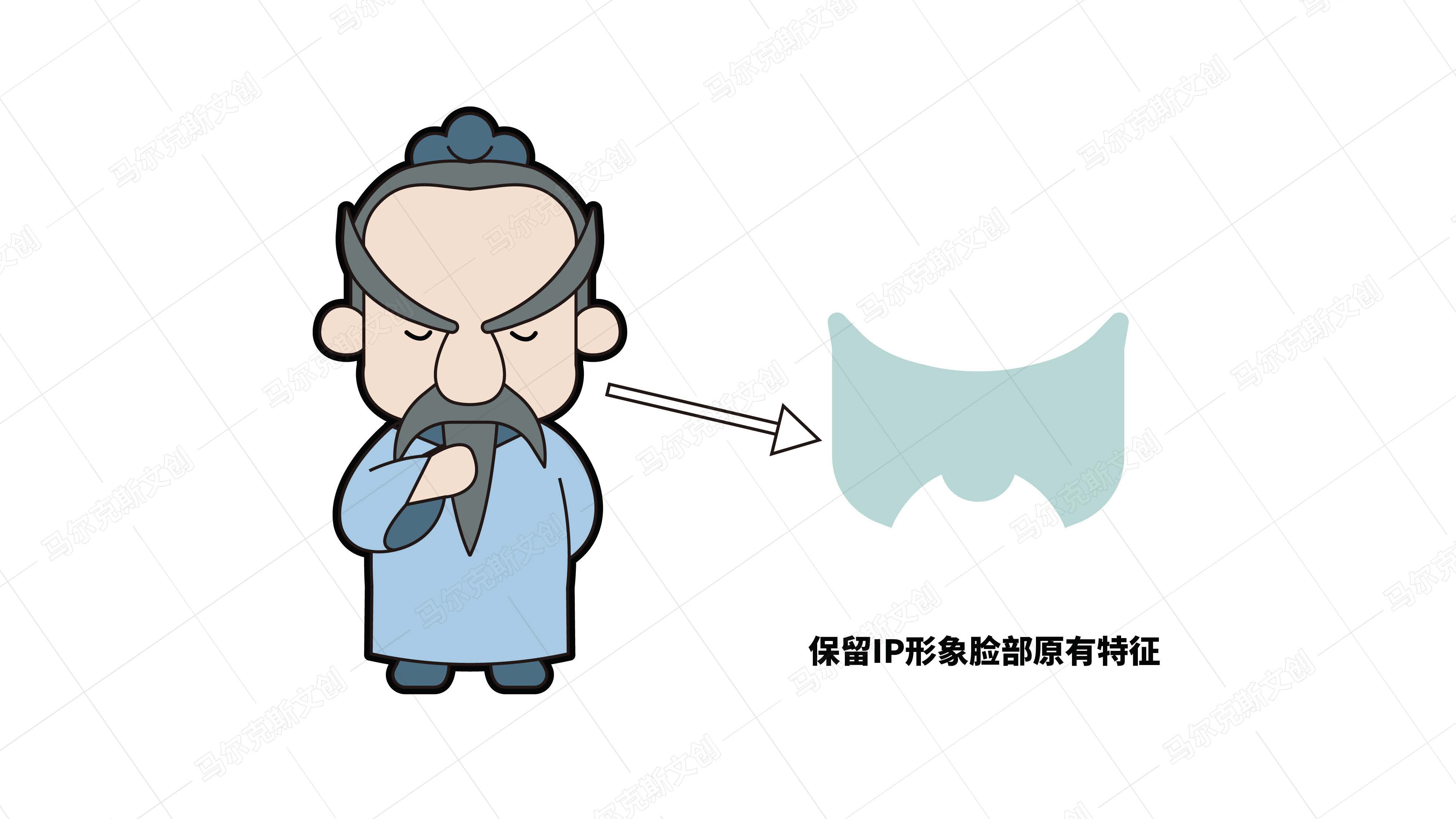 广饶县孙武IP形象设计案例