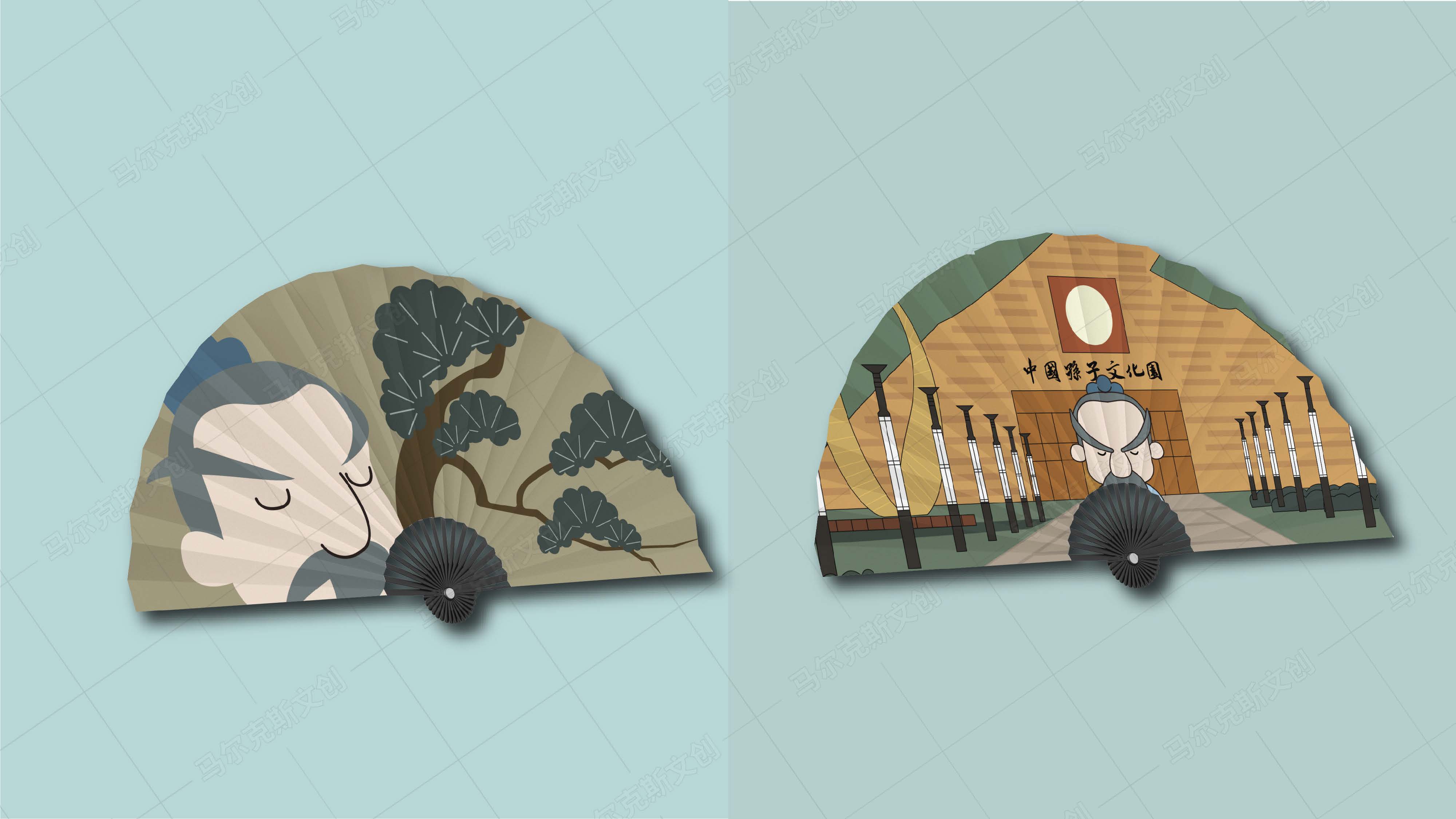 广饶县孙武IP形象设计案例