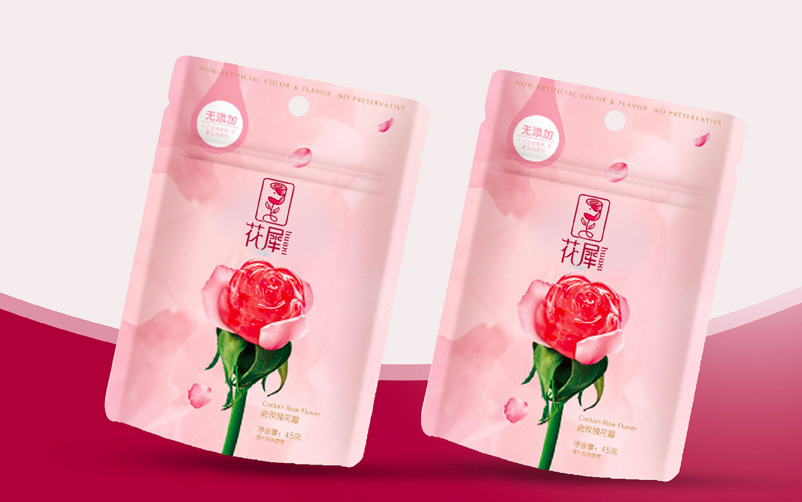 女性保健品-花犀品牌设计案例