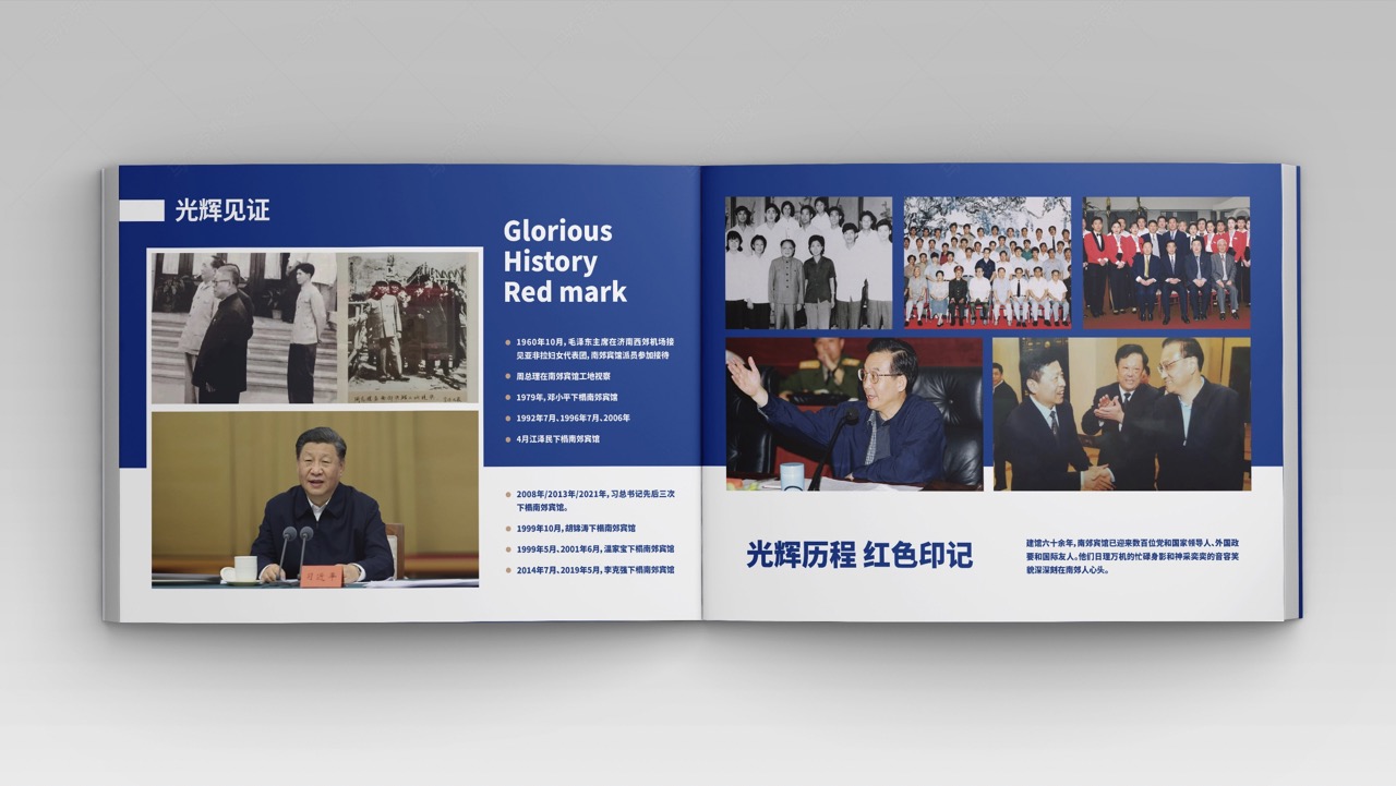 山东南郊集团品牌画册设计案例