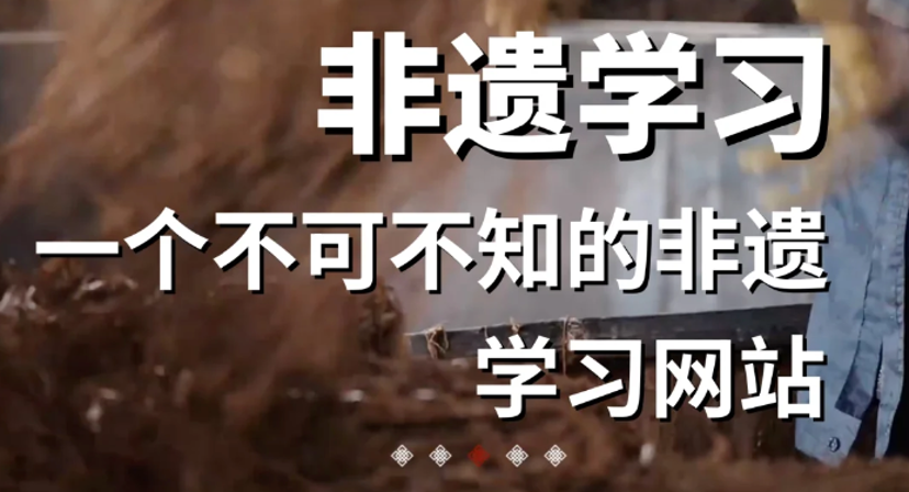了解非遗！你需要知道的官网