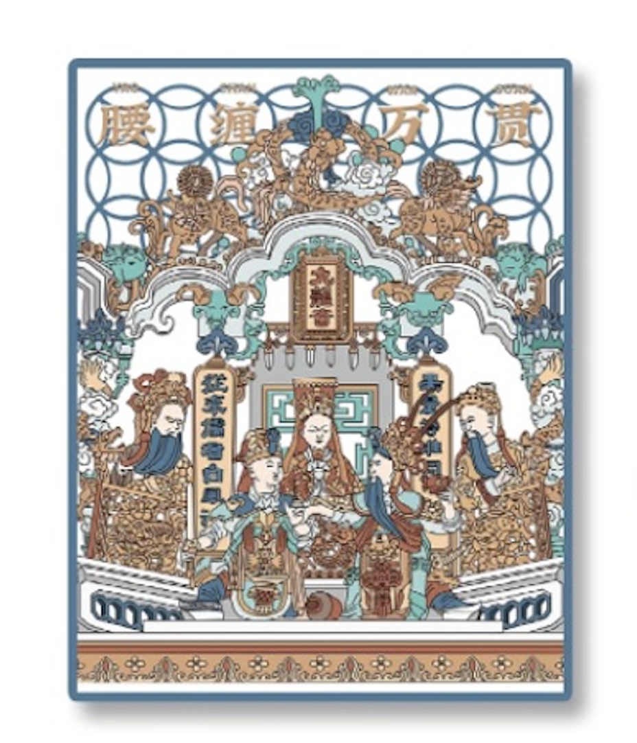 佛山祖庙穆桂英挂帅文创产品设计