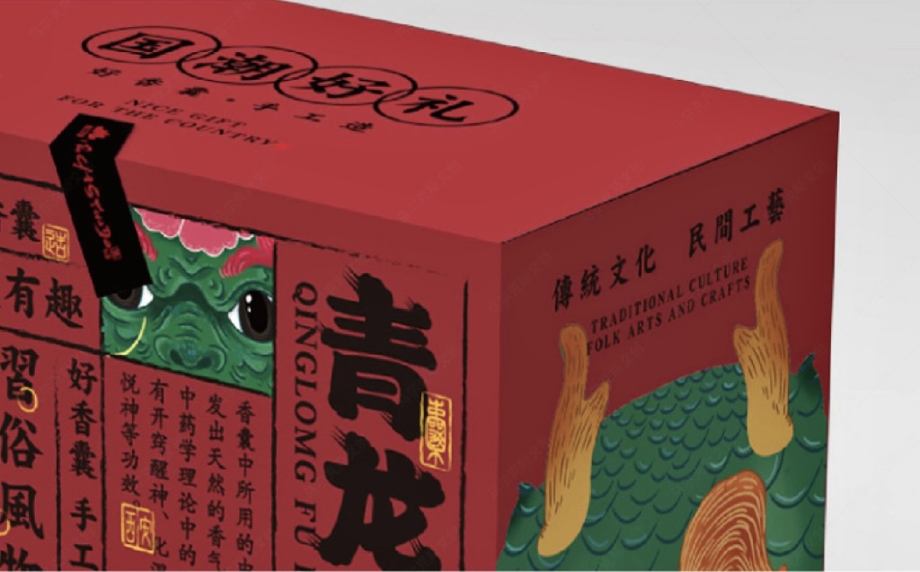 端午节香囊文创产品包装设计案例