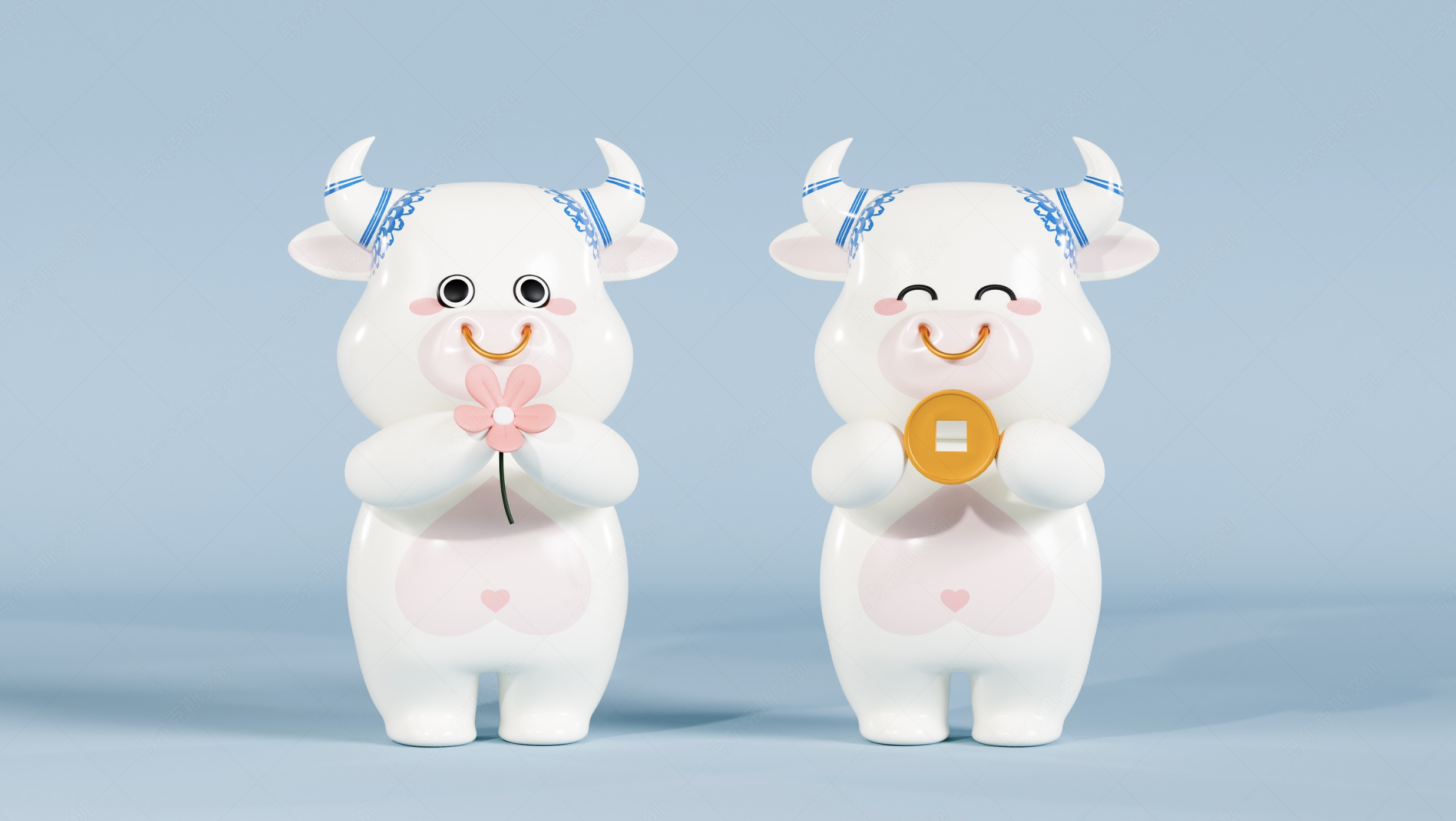 贵州黔西”牛抱抱“IP形象设计案例赏析