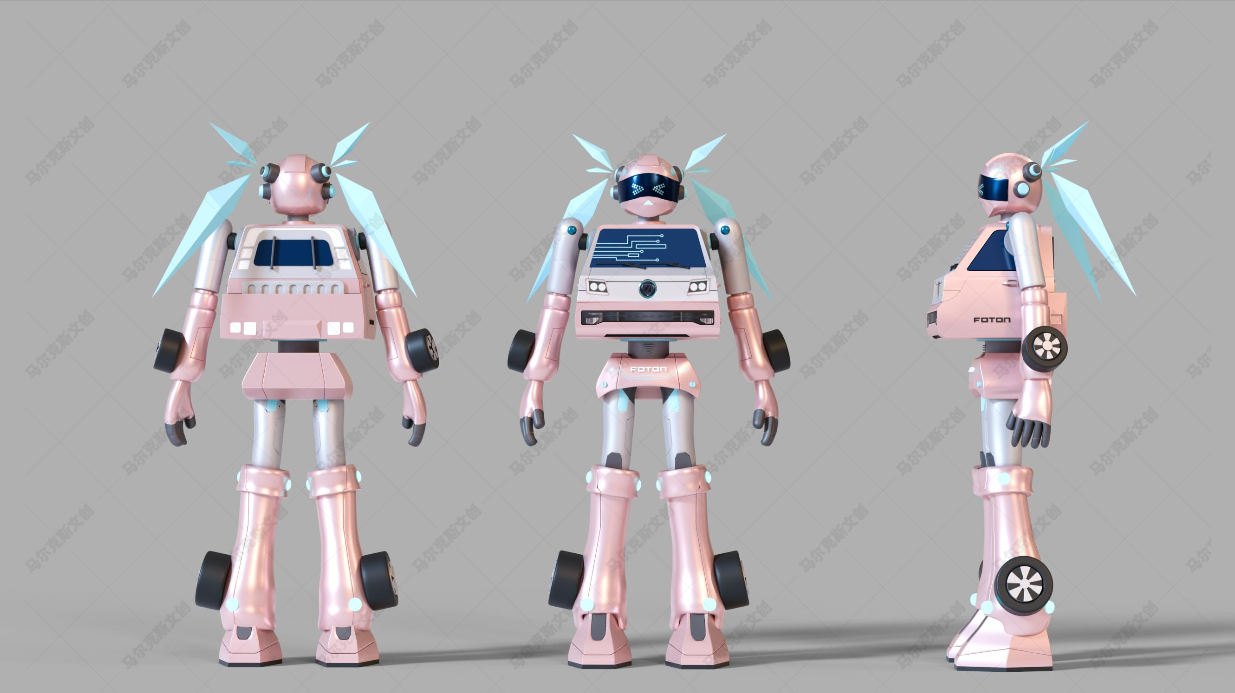 福田IP3D建模设计（祥菱）案例赏析