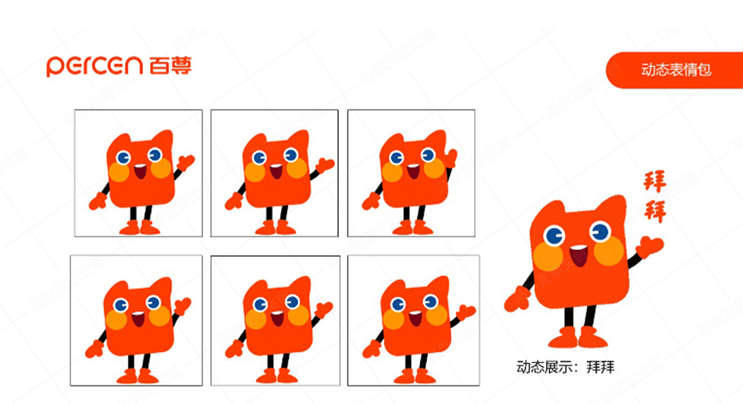 百尊IP表情包设计案例赏析