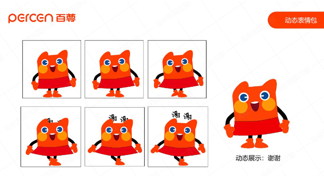 百尊IP表情包设计案例赏析