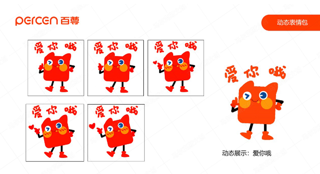 百尊IP表情包设计案例赏析