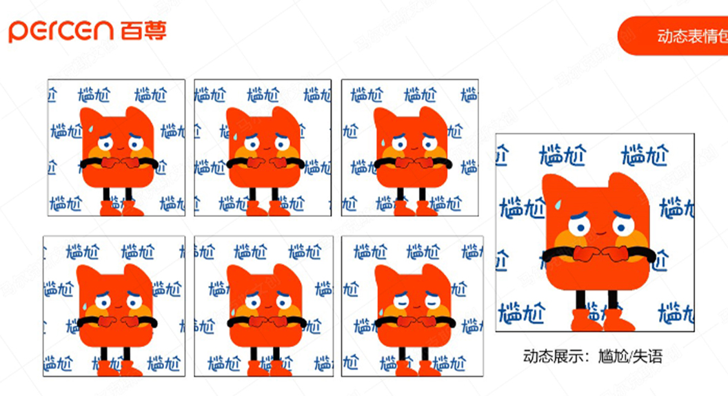 百尊IP表情包设计案例赏析