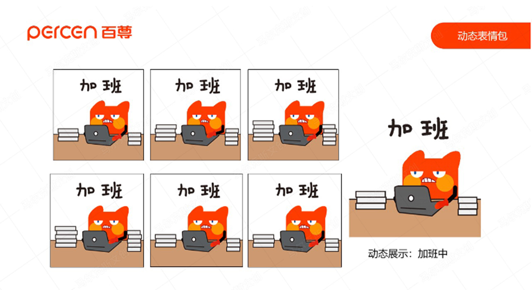 百尊IP表情包设计案例赏析