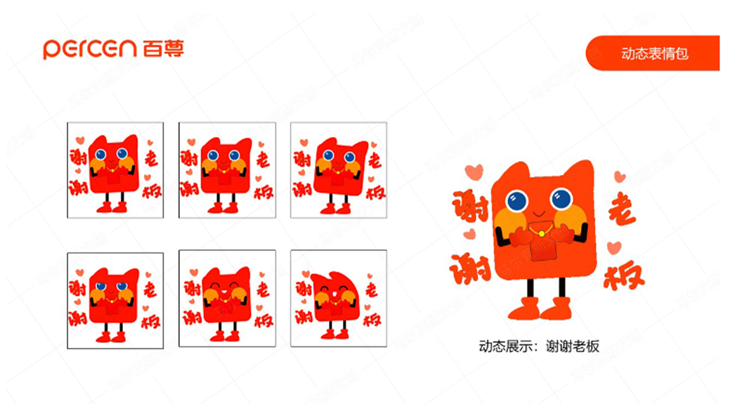 百尊IP表情包设计案例赏析