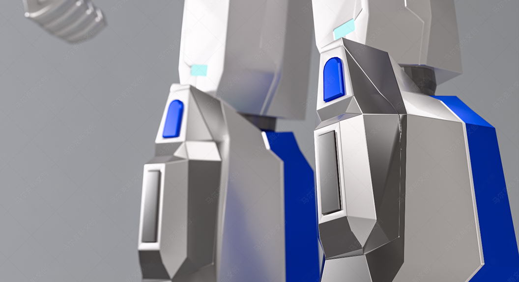 福田汽车IP形象3D建模案例赏析