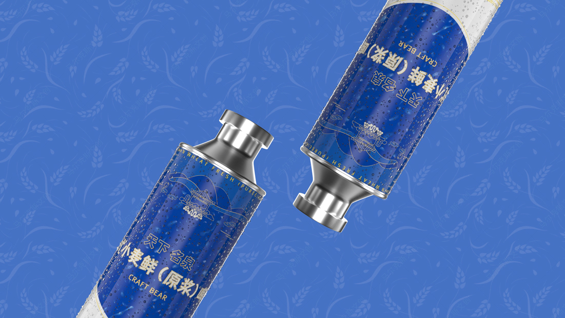 天下名泉德式小麦鲜啤酒设计方案