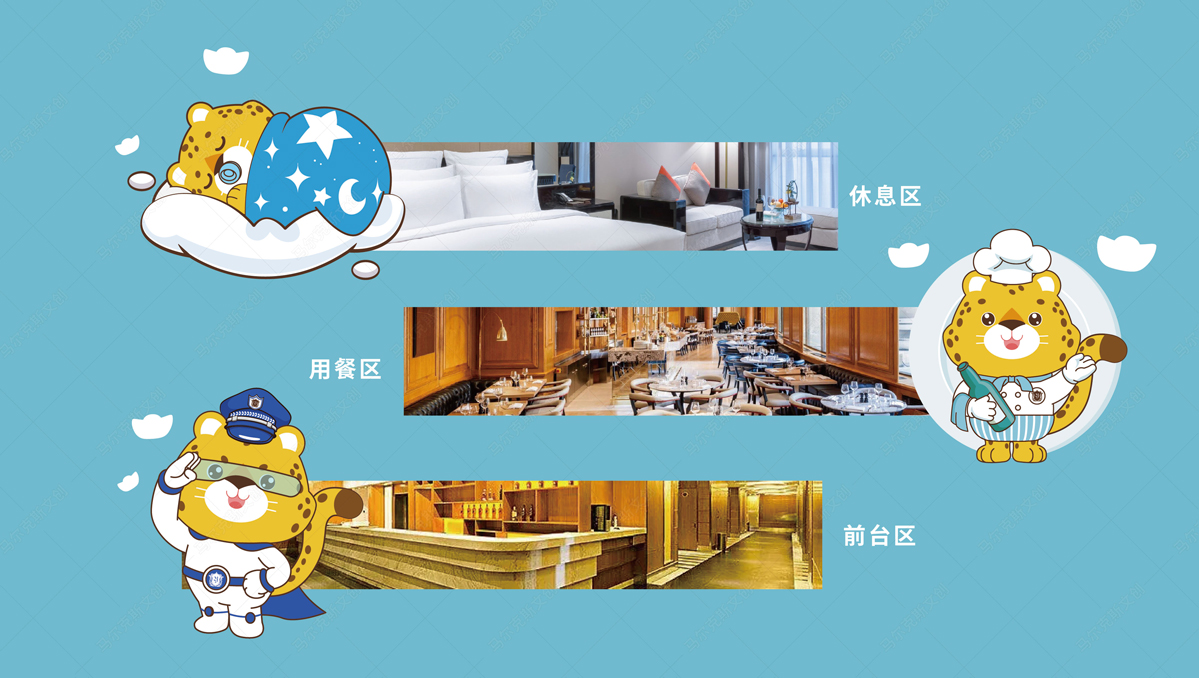 源源国际酒店吉祥物设计案例