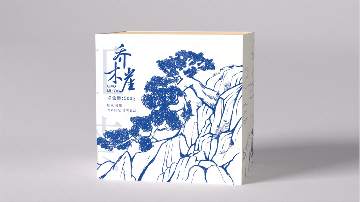 乔木崖红茶包装设计案例