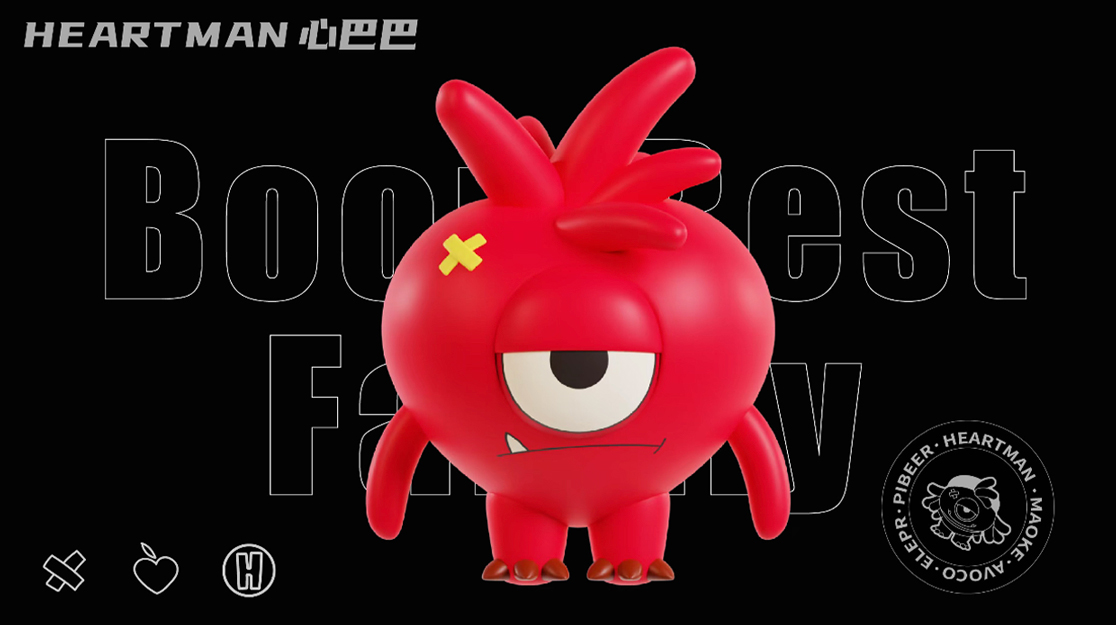 星际使者联盟BBF家族吉祥物IP形象设计案例