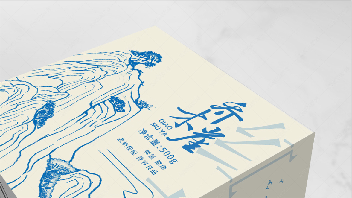 乔木崖红茶包装设计案例