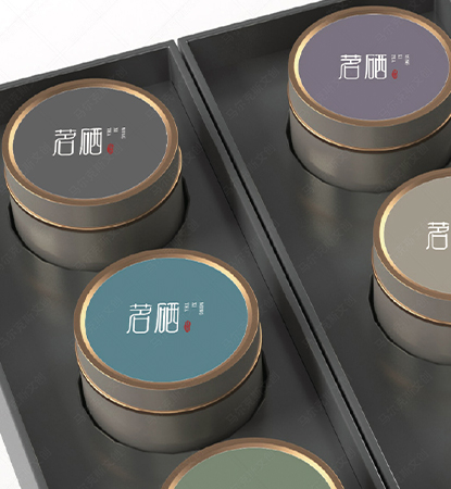 茗硒来凤藤茶连锁品牌logo|VI设计案例