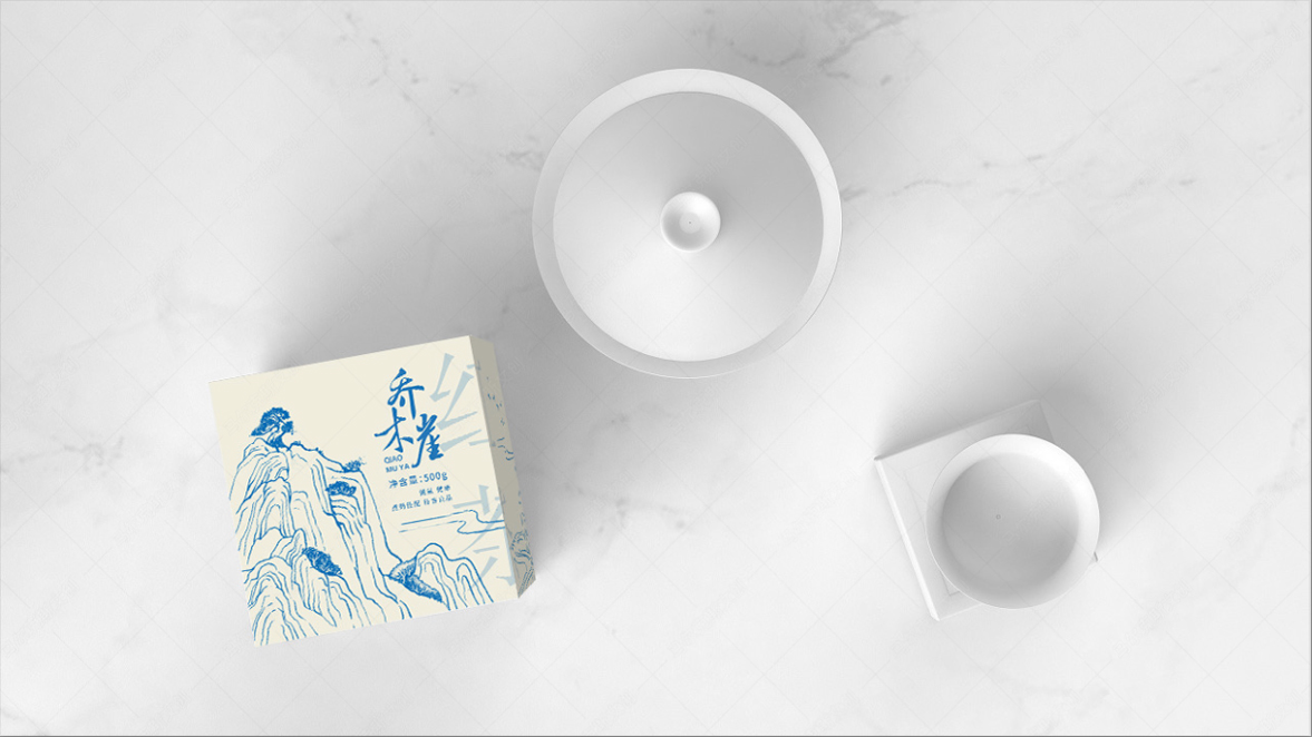 乔木崖红茶包装设计案例
