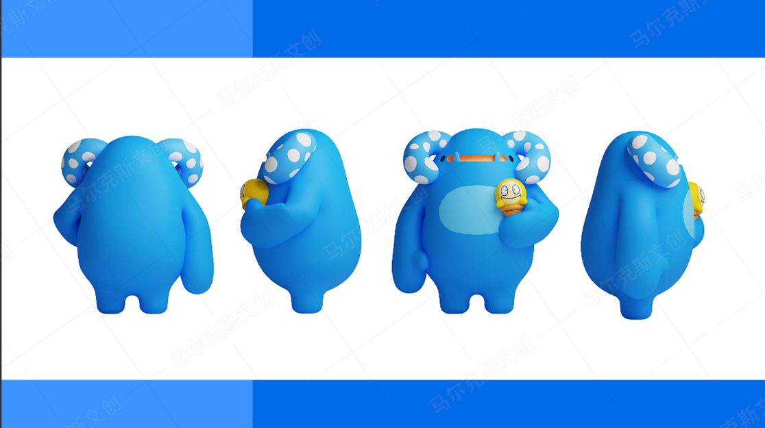 星际使者联盟BBF家族吉祥物IP形象设计案例