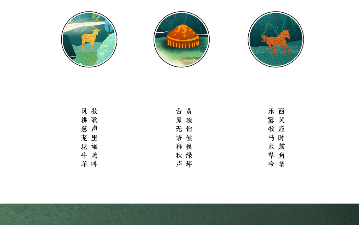 鄂尔多斯栖居馆周边文创产品设计案例
