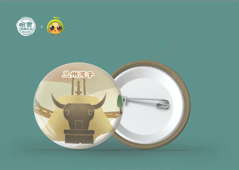 新疆哈密文创通关文牒及明信片邮票设计案例