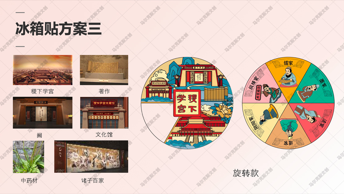 稷下学宫体验馆文创产品设计案例赏析