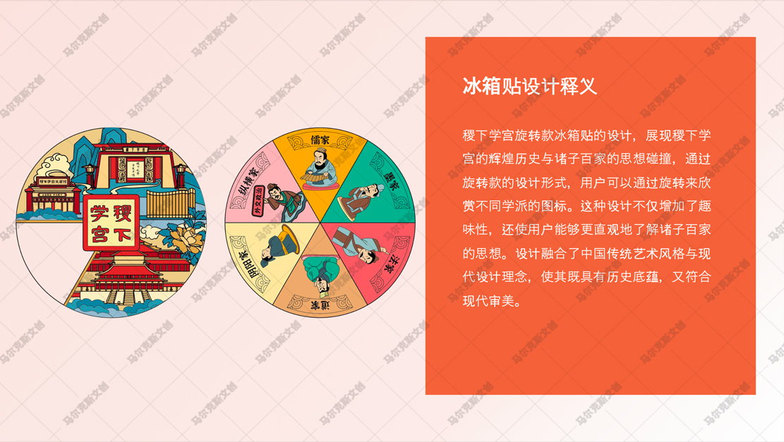 稷下学宫体验馆文创产品设计案例赏析