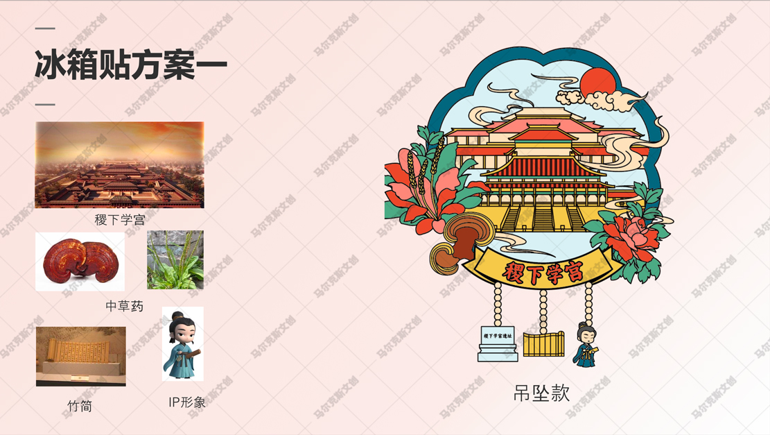 稷下学宫体验馆文创产品设计案例赏析