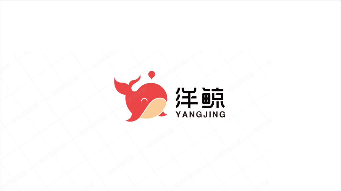 洋鲸超市logo设计案例赏析