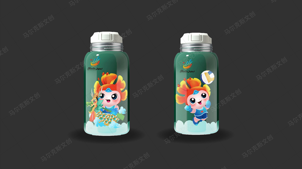 汕头亚青赛IP形象金凤娃文创周边产品设计案例赏析