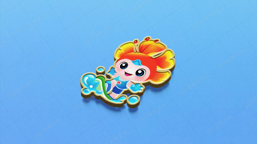 汕头亚青赛IP形象金凤娃文创周边产品设计案例赏析