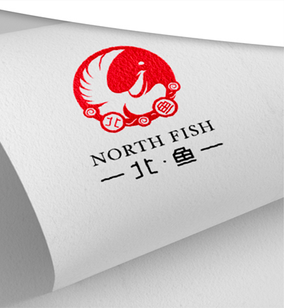 北鱼出版社LOGO设计案例赏析