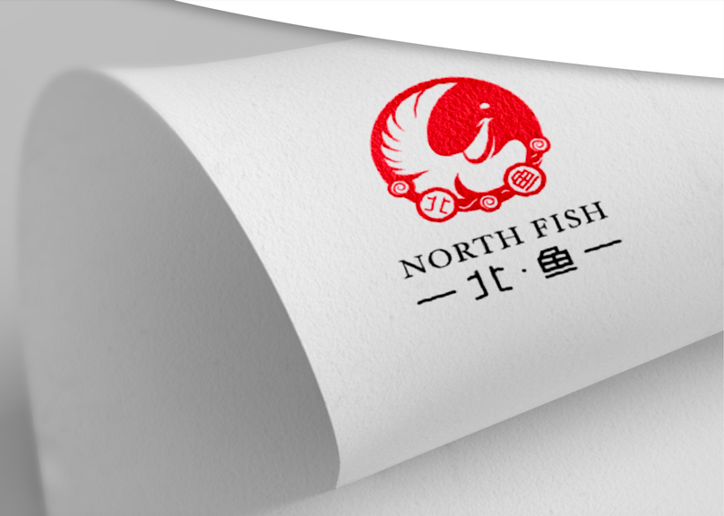 北鱼出版社LOGO设计案例赏析
