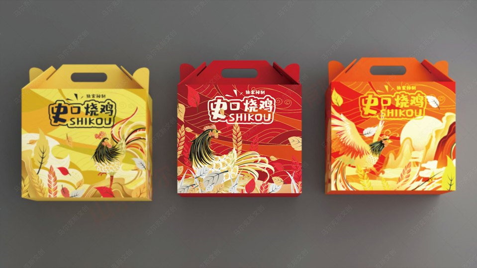 史口烧鸡包装设计方案赏析