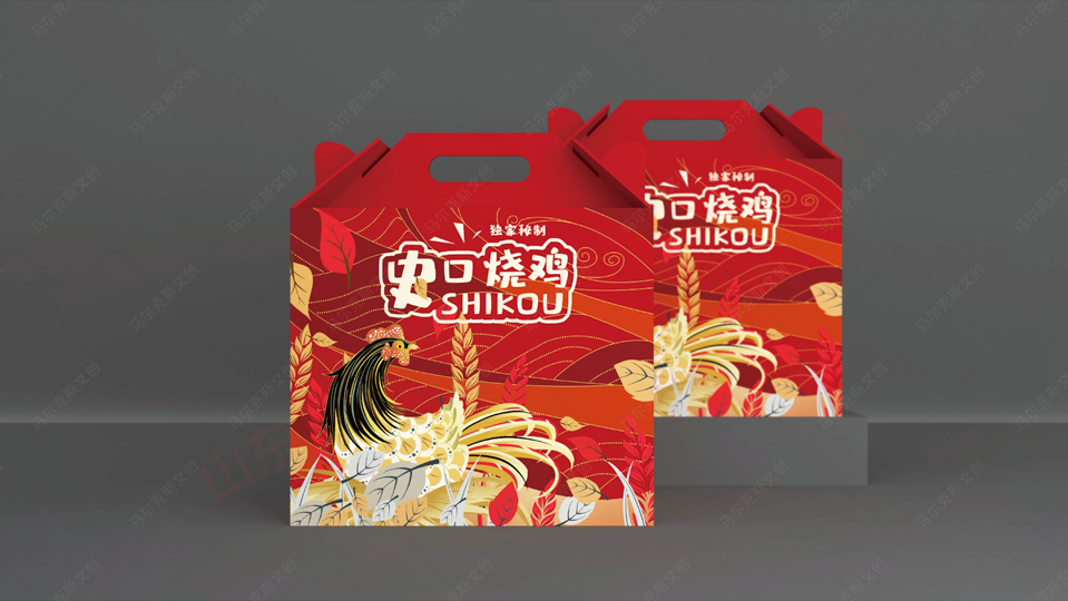史口烧鸡包装设计方案赏析