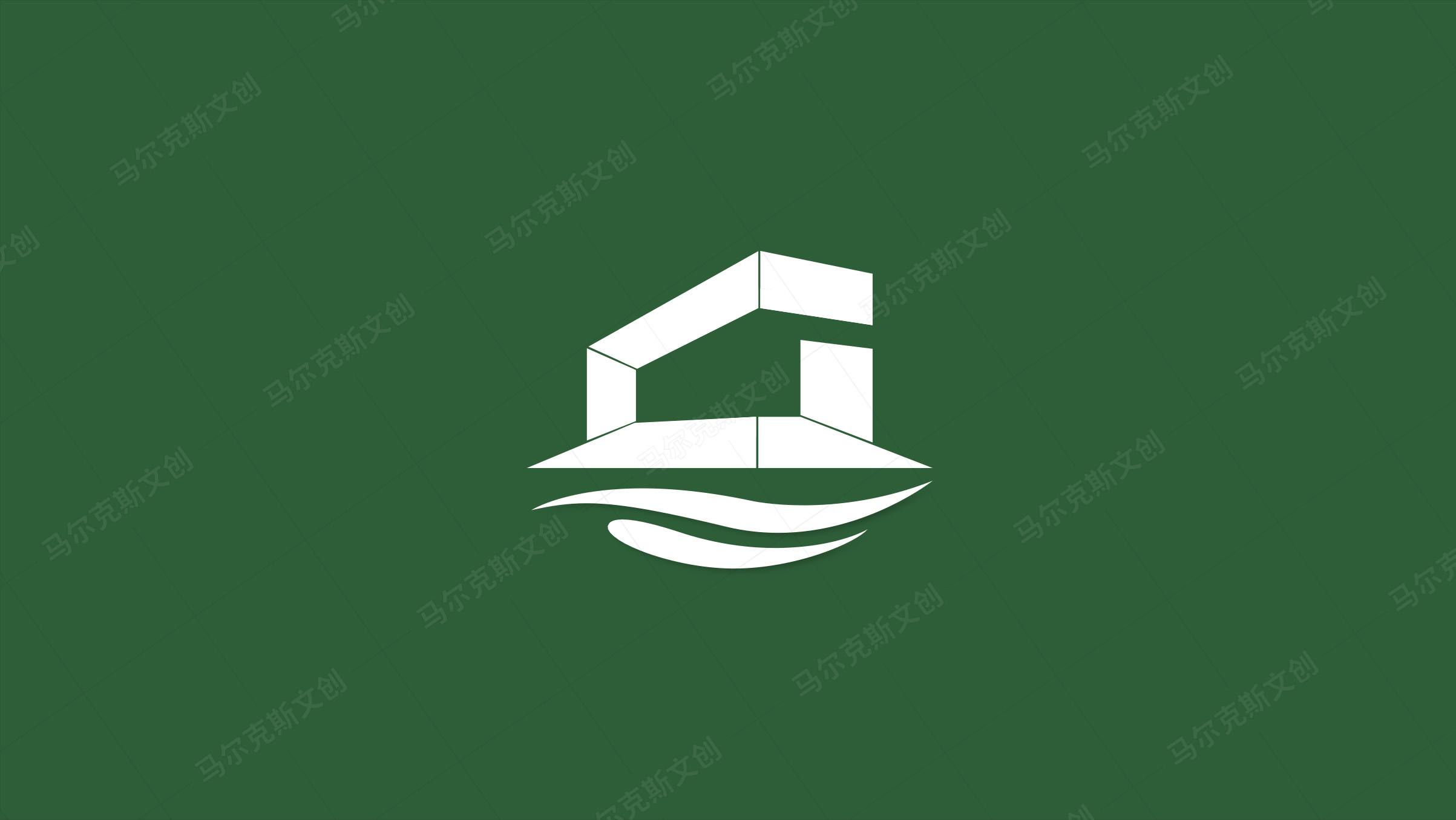 济南绿色建设国际产业园LOGO设计方案
