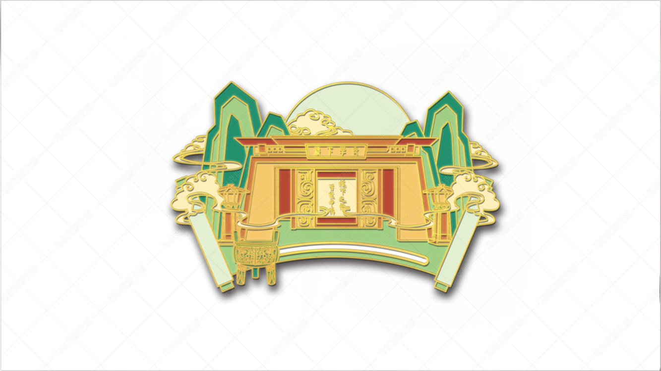 稷下学宫文展馆冰箱贴设计案例赏析