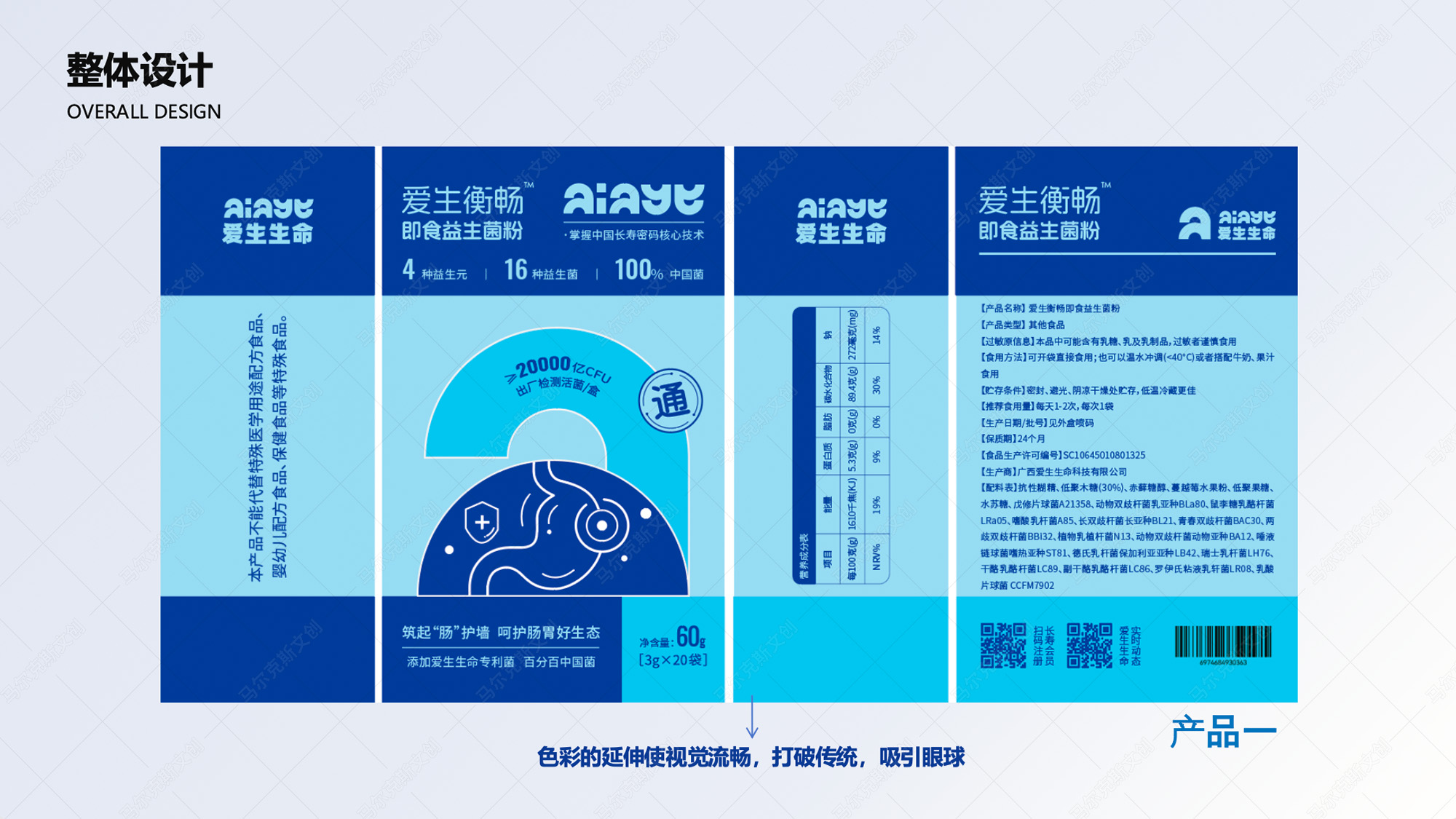 爱生生命益生菌包装案例赏析