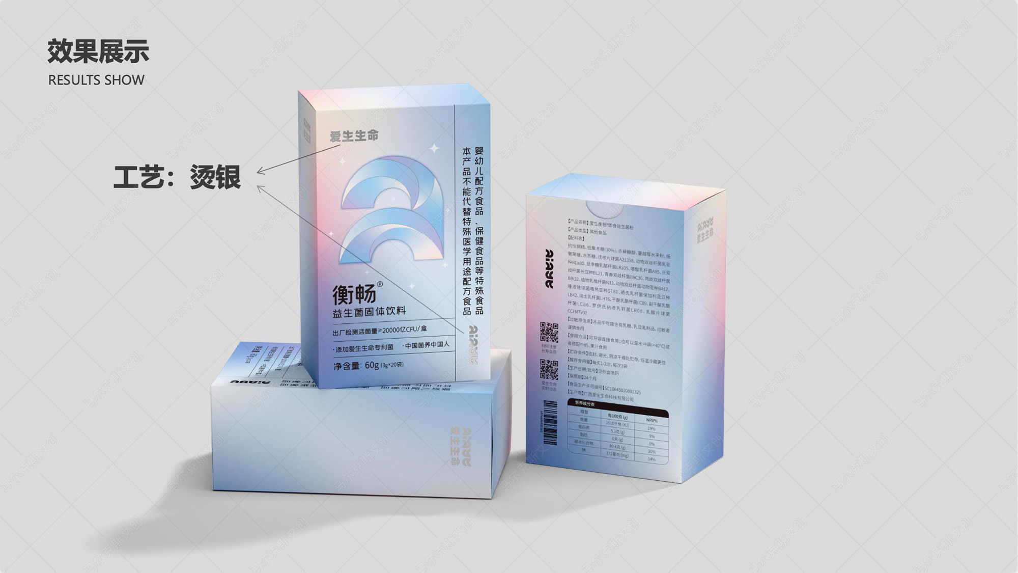爱生生命益生菌包装案例赏析