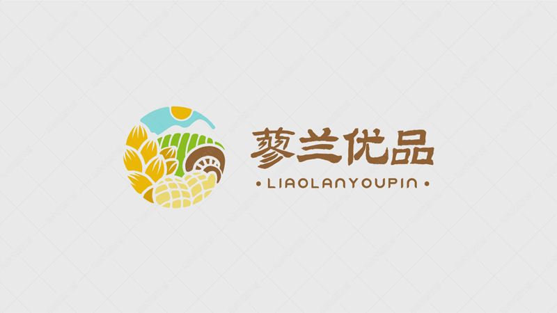 蓼兰优品农产品品牌标识设计案例赏析