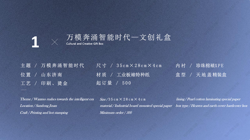 齐鲁软件园文创礼盒设计案例赏析