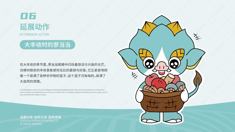 蓼兰优品品牌IP形象设计案例赏析