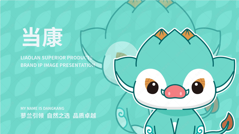 蓼兰优品品牌IP形象当康设计案例赏析