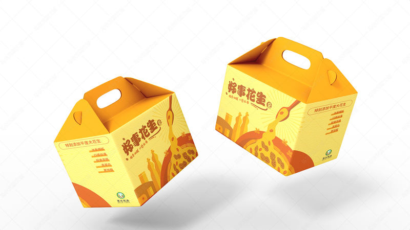 蓼兰优品花生酱包装设计案例赏析