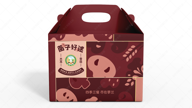 蓼兰优品香菇木耳包装包装设计